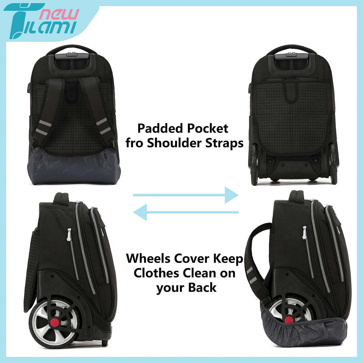 NEW TILAMI backpack colors and patterns showcase versatile style for teens and adults