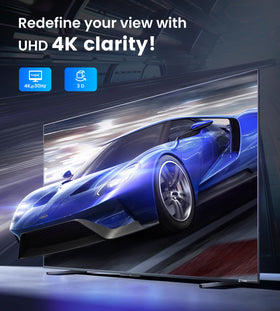 NEWCARE 4K HDMI Splitter multi-TV setup delivers synchronized viewing