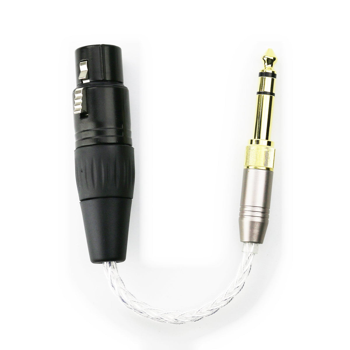 NewFantasia 15 cm OCC silver-plated cable detail for clear signal