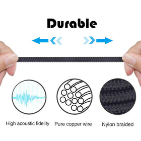 NewFantasia 3.5mm jack compatible with phones for reliable connection