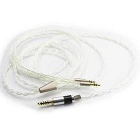 NewFantasia 4.4mm balanced cable with dual 3.5mm jacks for Hifiman headphones.