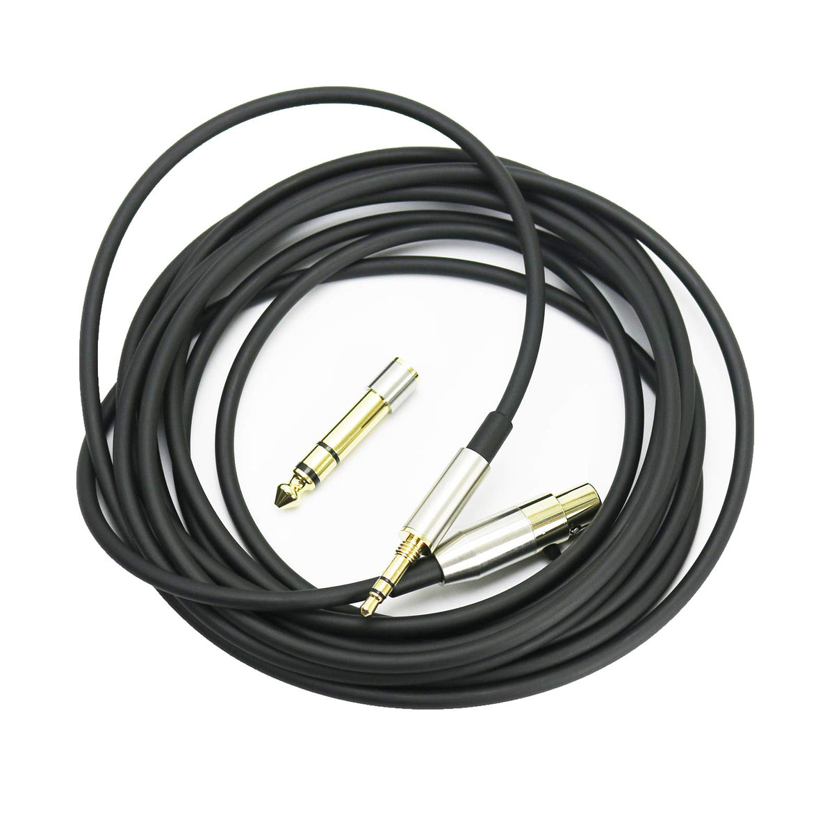 NewFantasia akg k240 replacement cable with adapters for flexible studio connections.