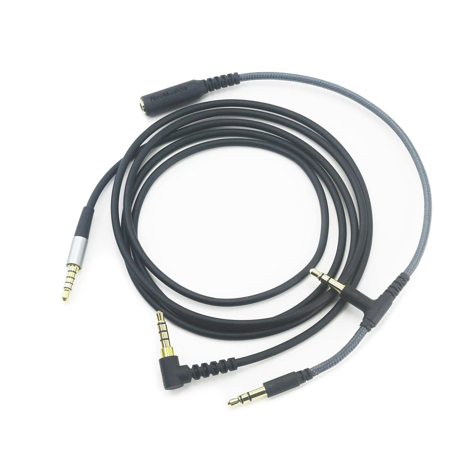 NewFantasia 3-5mm 5-pole audio cable for Arctis Nova 1 offers improved compatibility and comfort.