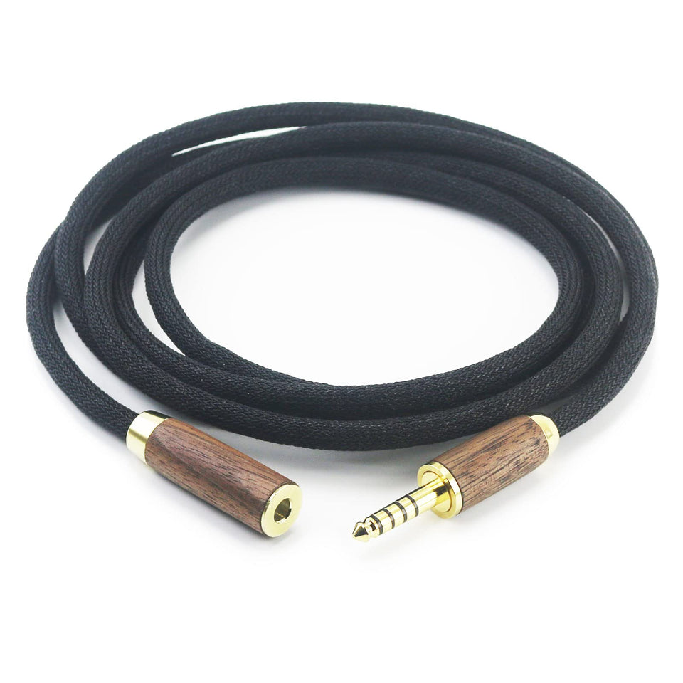 NewFantasia balance-adapter wood-shell in walnut for durable premium sound.