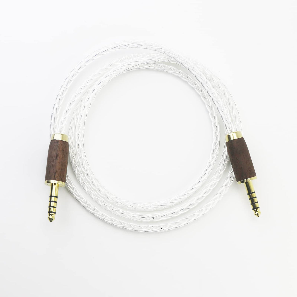 NewFantasia balanced cable with walnut wood shell for premium HiFi sound.