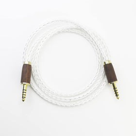 NewFantasia balanced cable with walnut wood shell for premium HiFi sound.