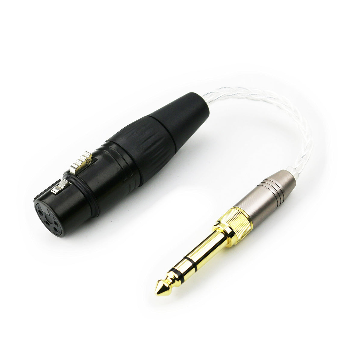NewFantasia balanced XLR female end close-up ensuring secure audio interface