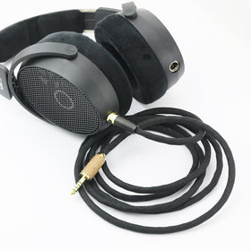 NewFantasia plugged into a portable player showing 4.4mm balanced compatibility benefit