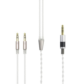 NewFantasia silver-plated OCC cable delivers precise, airy highs.