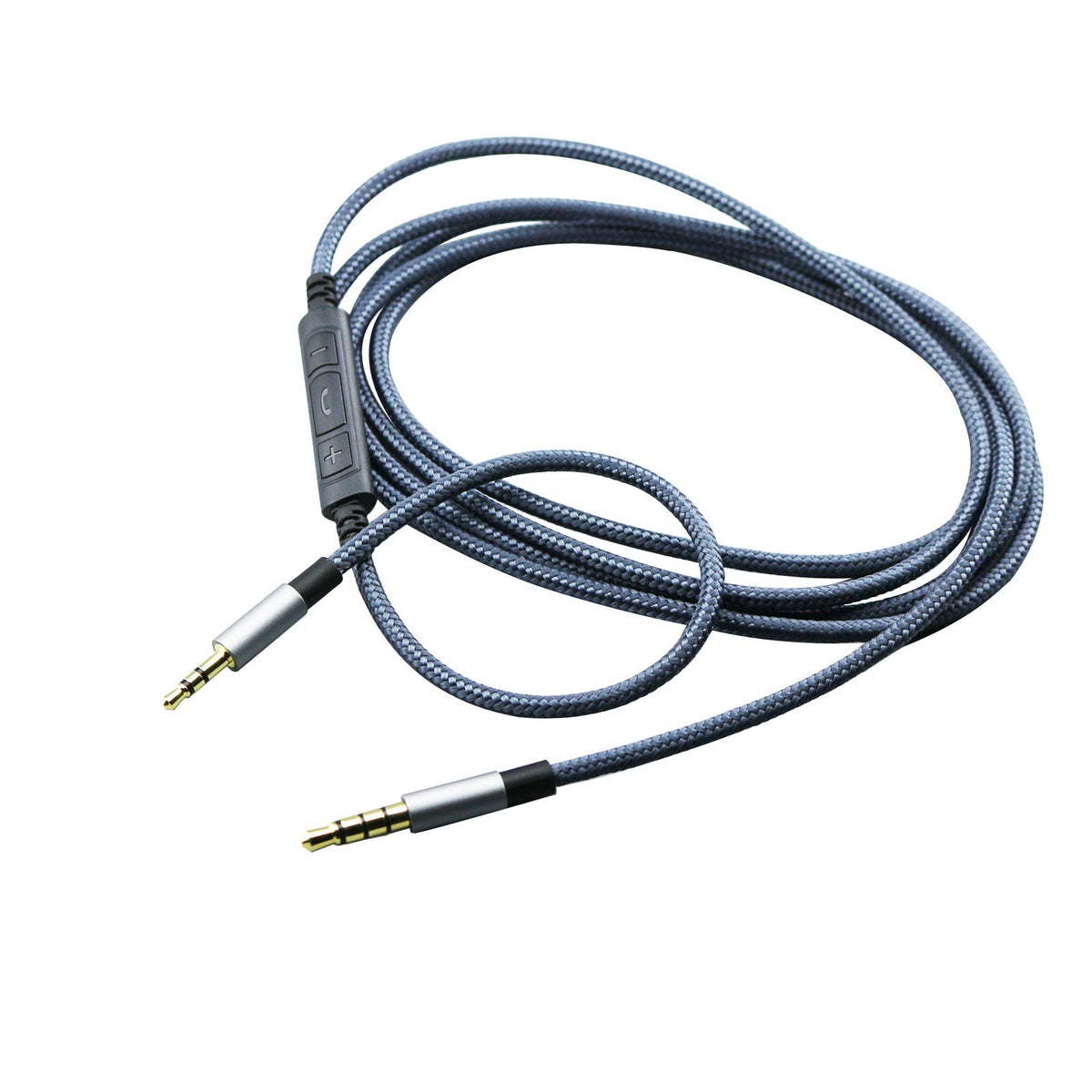 NewFantasia front connector showing 3.5mm and 2.5mm plugs and secure fit