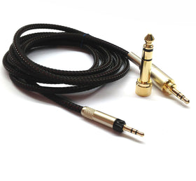 NewFantasia hd598-compatible audio upgrade cable for Sennheiser headphones, enhancing compatibility and clarity.
