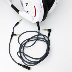 NewFantasia cable inserted into Sennheiser headset port restoring audio connection
