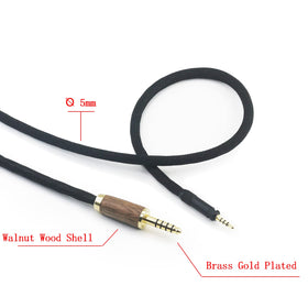 NewFantasia 2.5mm twist-lock jack improves secure connection during sessions.