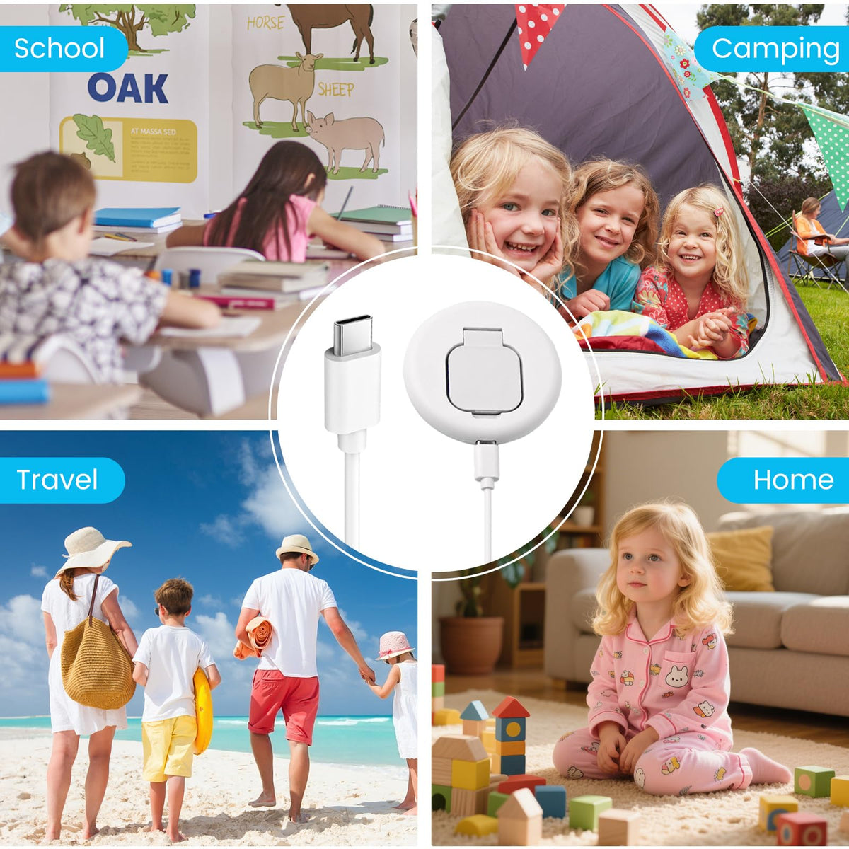 NewJourney gift-ready charger stand for birthdays or back-to-school