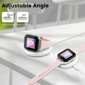 NewJourney magnetic snap-on dock for Gabb watch enables easy one-handed charging