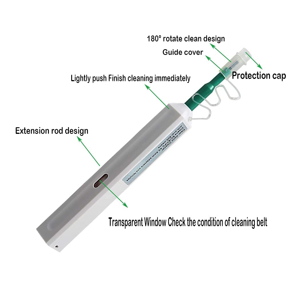 NewMainOne cleaner pen shows 180-degree rotation for full sweep
