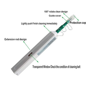 NewMainOne cleaner pen shows 180-degree rotation for full sweep