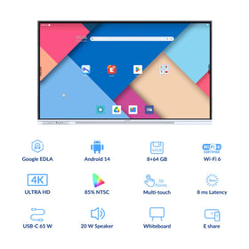 NEWORK Android 14 OS enabling smooth multitasking during classes and meetings