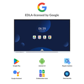 NEWORK Google EDLA-certified interface providing access to apps and tools