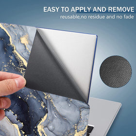 Two Free wrist pads with the Newplenty marble skin for comfort.