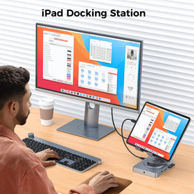 NEWQ 11-in-1 dock with 4K HDMI for high-definition displays.
