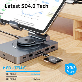 NEWQ 3.5mm audio port for headphones or speakers.