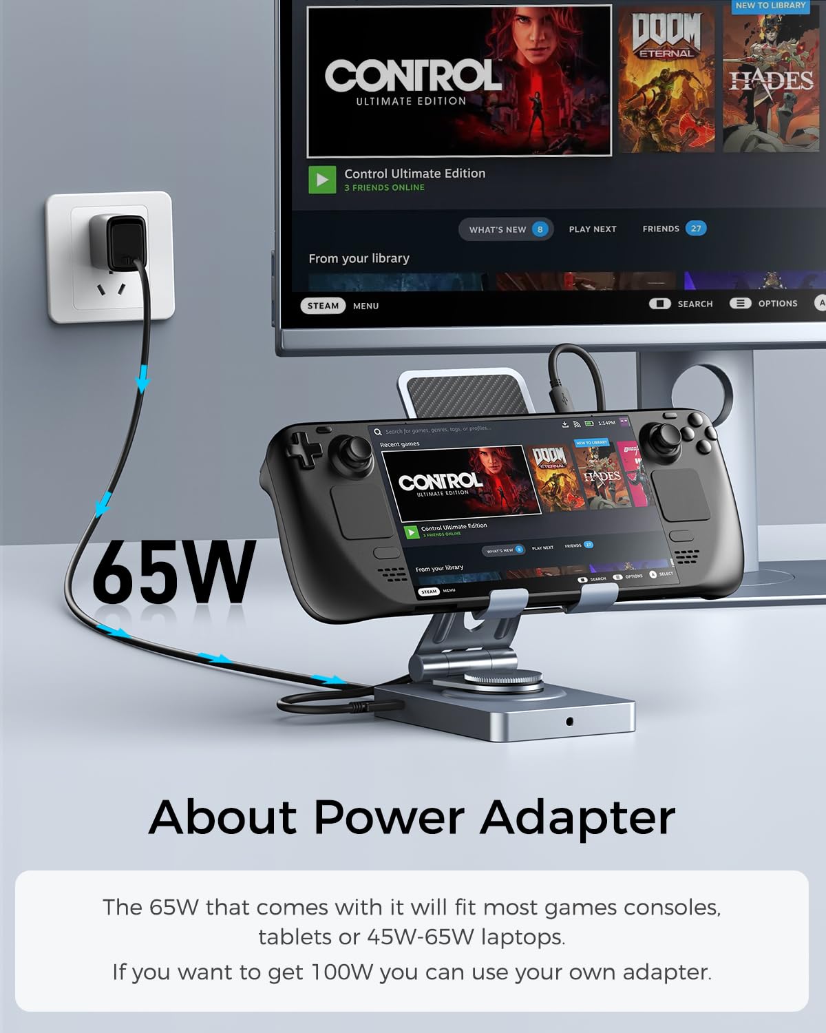 NEWQ SD 4.0 card reader up to 300 Mbps for quick backups.