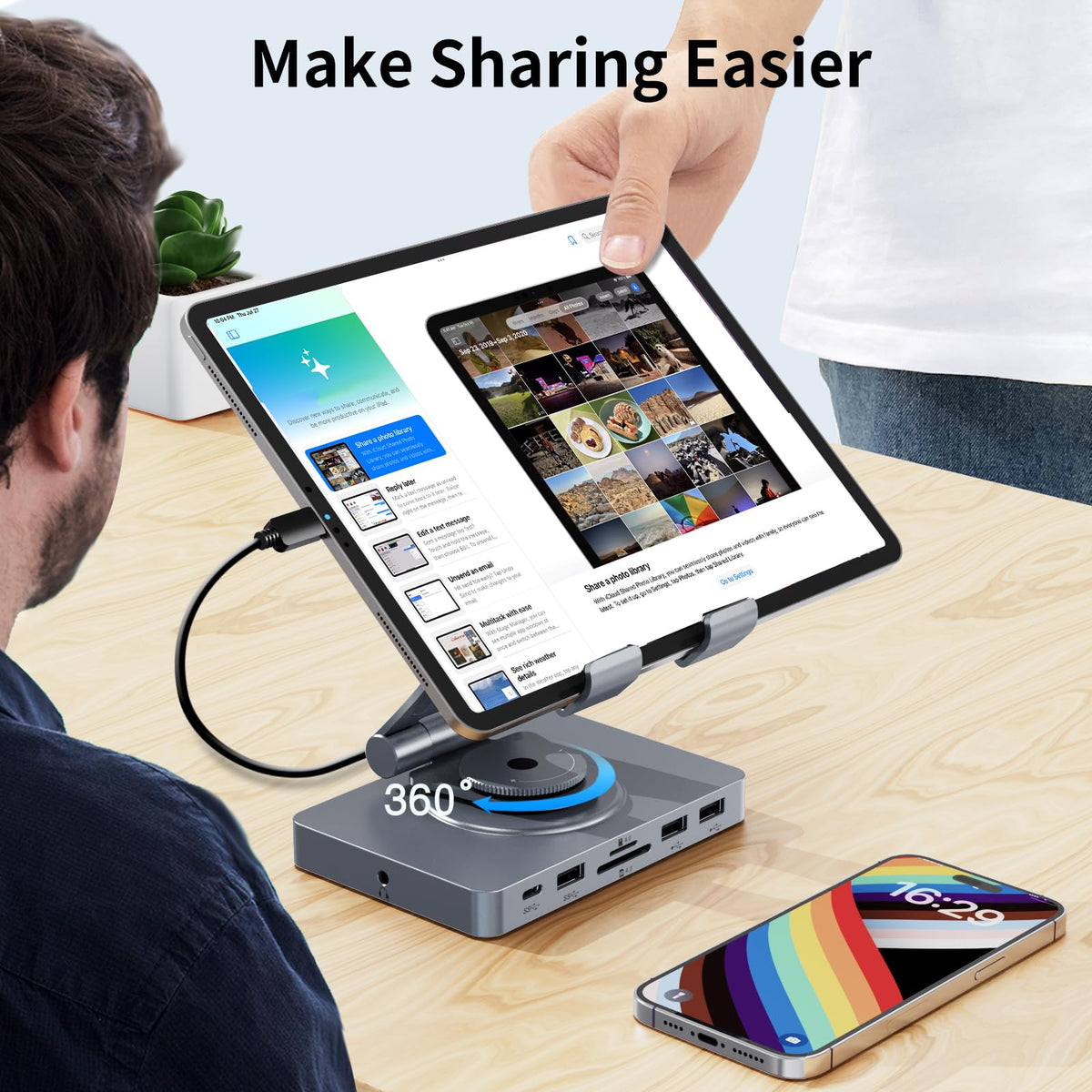 NEWQ USB-A 2.0 ports for accessories and peripherals.