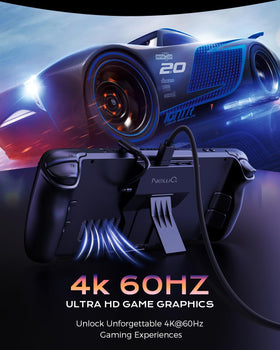 NEWQ two USB‑A 3.0 ports detail for wired controllers and fast transfers