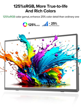 Slim 0.23-inch thickness highlights its ultra-thin profile for travel convenience.