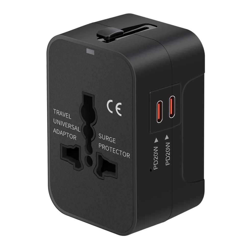 NewVANGA travel adapter compact for universal charging on the go.