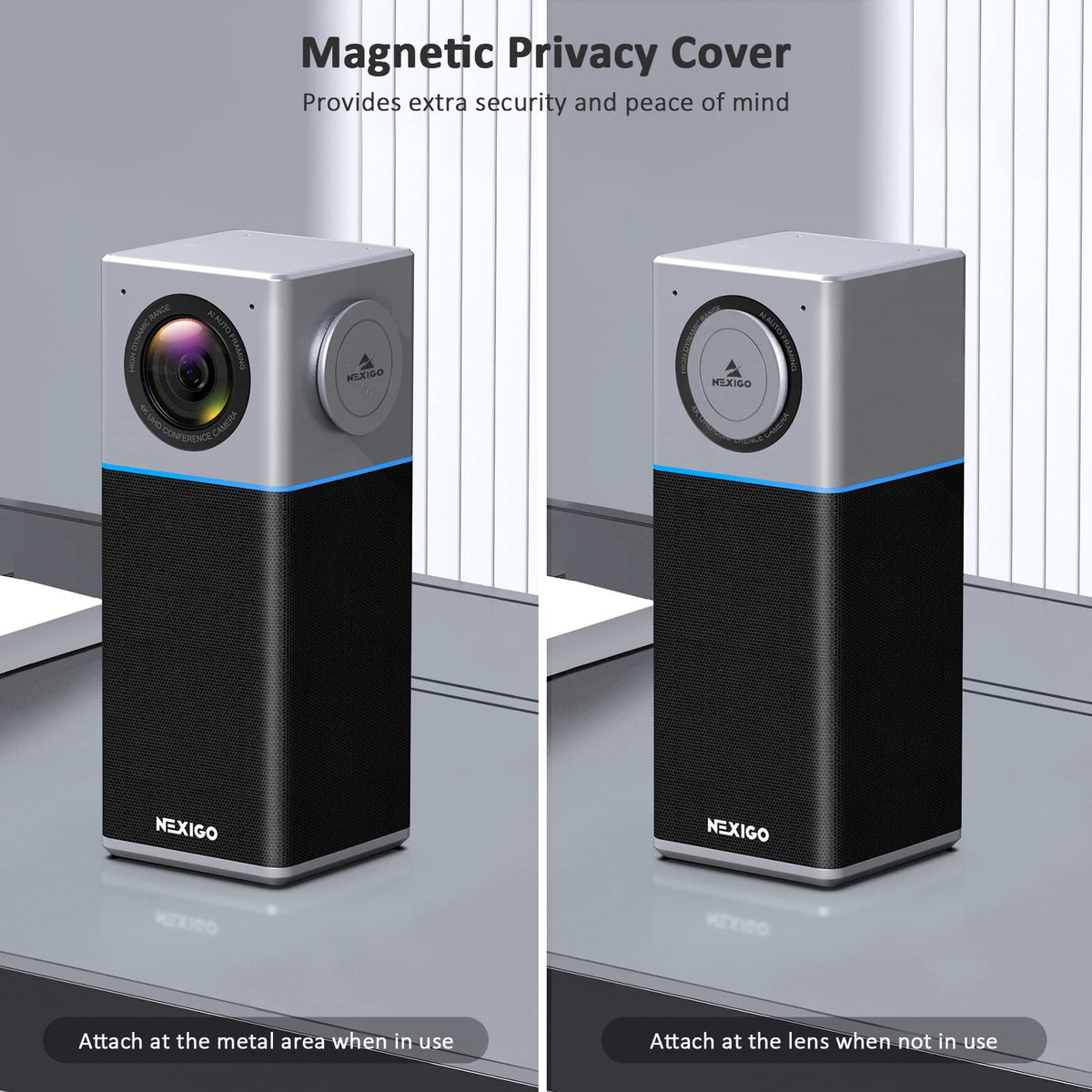 NexiGo N3000 USB connection ensures private, driver-free setup