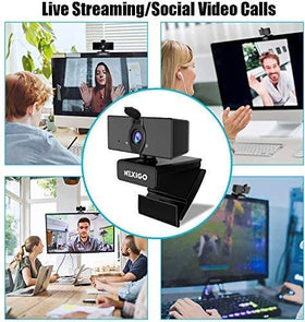 NexiGo N660 video conferencing scene showcasing easy remote collaboration