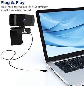 NexiGo microphone area detail emphasizing noise reduction for clear voice
