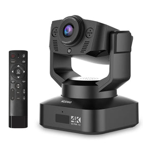 NexiGo N990 4K PTZ webcam front view for crisp streaming and video calls