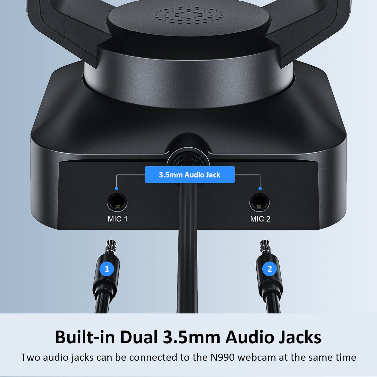 NexiGo N990 position presets simplify scene changes during presentations