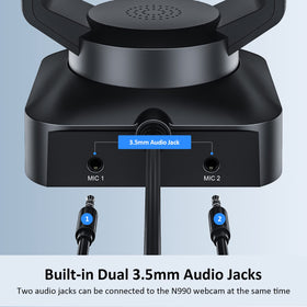 NexiGo N990 position presets simplify scene changes during presentations