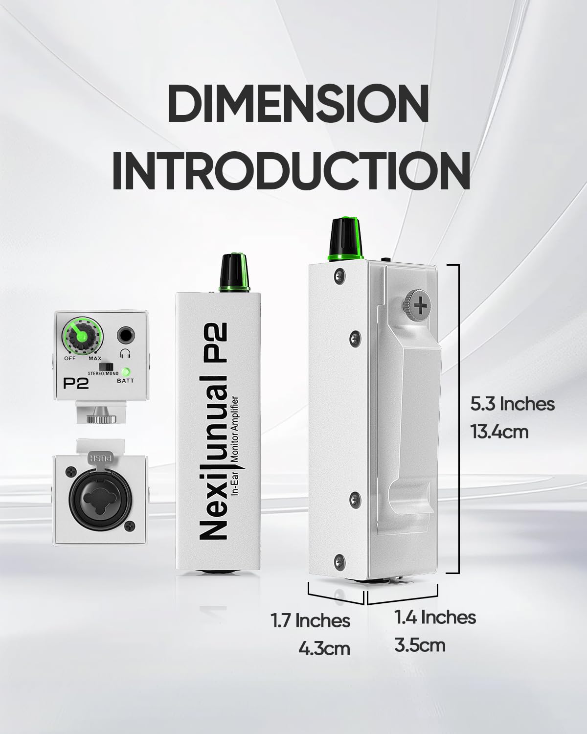 Nexilunual P2 mono-stereo switch for flexible setups