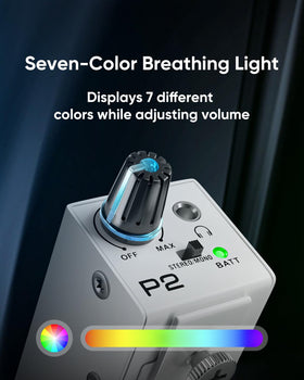 Nexilunual P2 volume control knob for quick adjustments