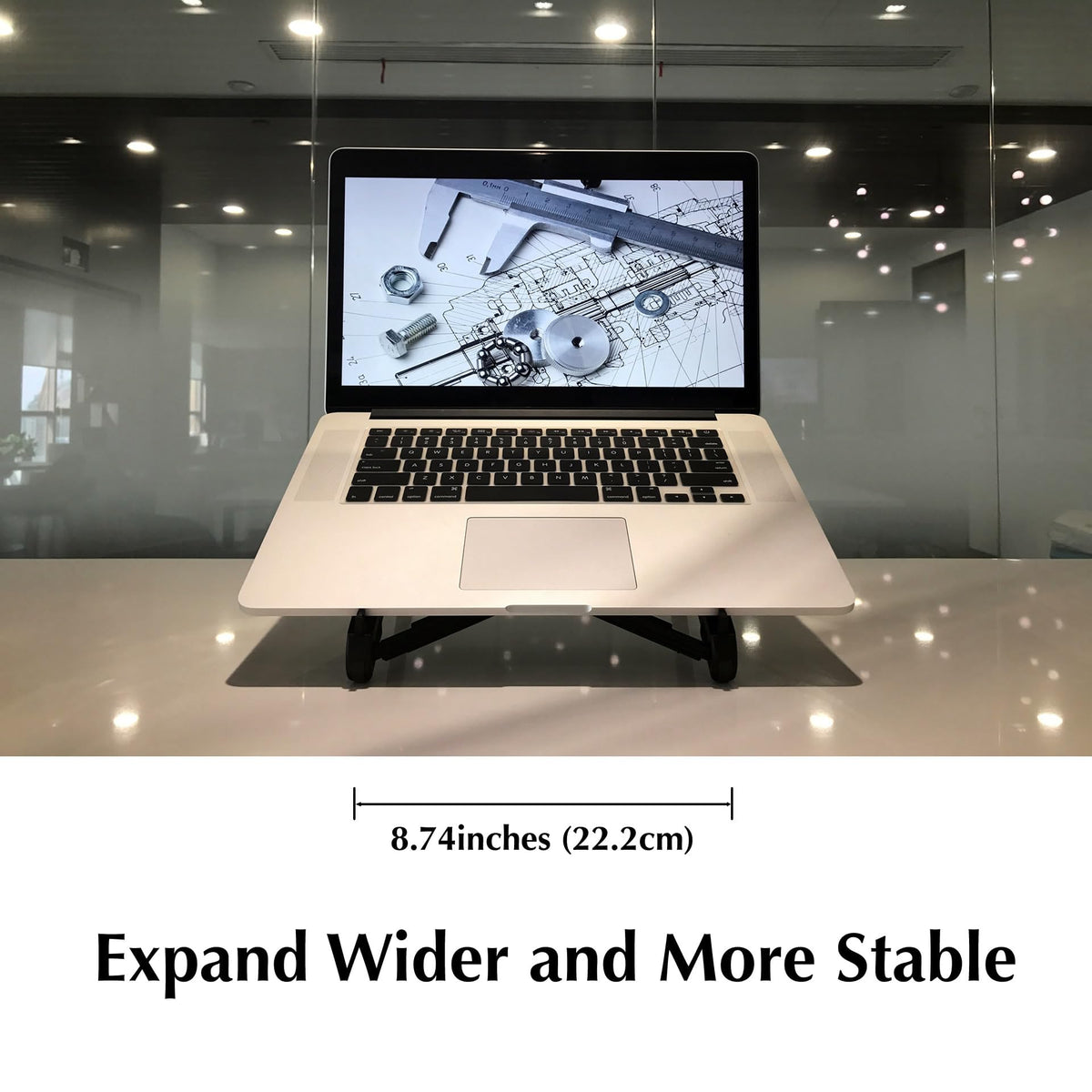 Nexstand K7 carrying case included keeps setup ready for travel.
