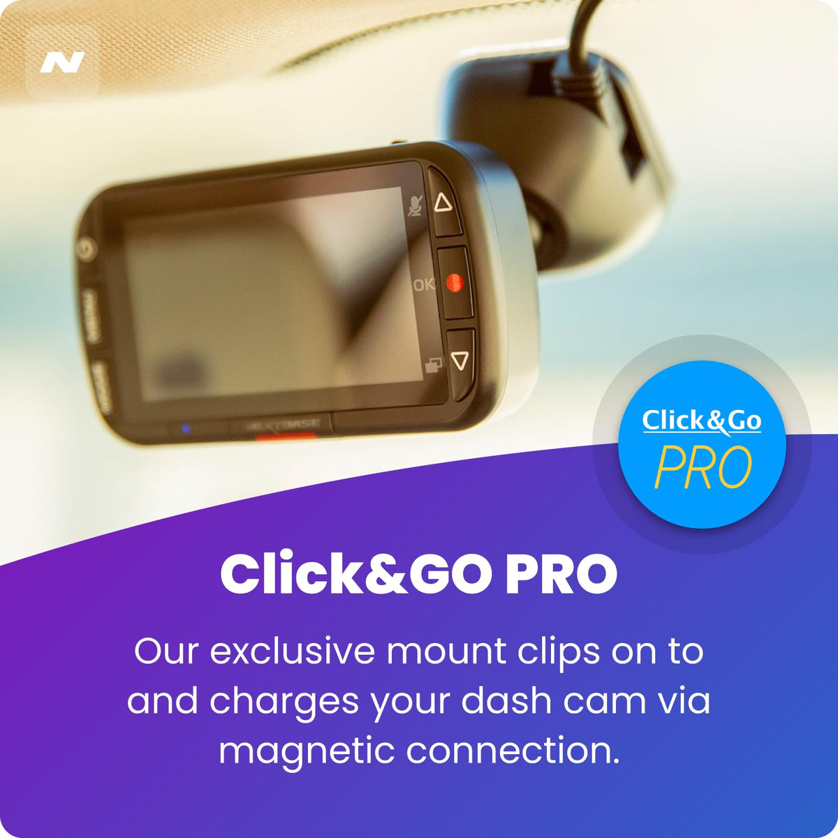 Nextbase 222 G-Sensor detects impacts and preserves important clips