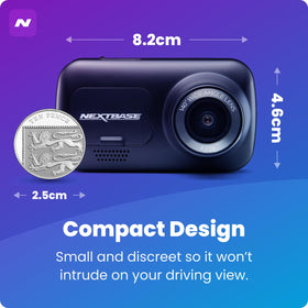 Nextbase 222 intelligent parking mode monitors surroundings while you are away