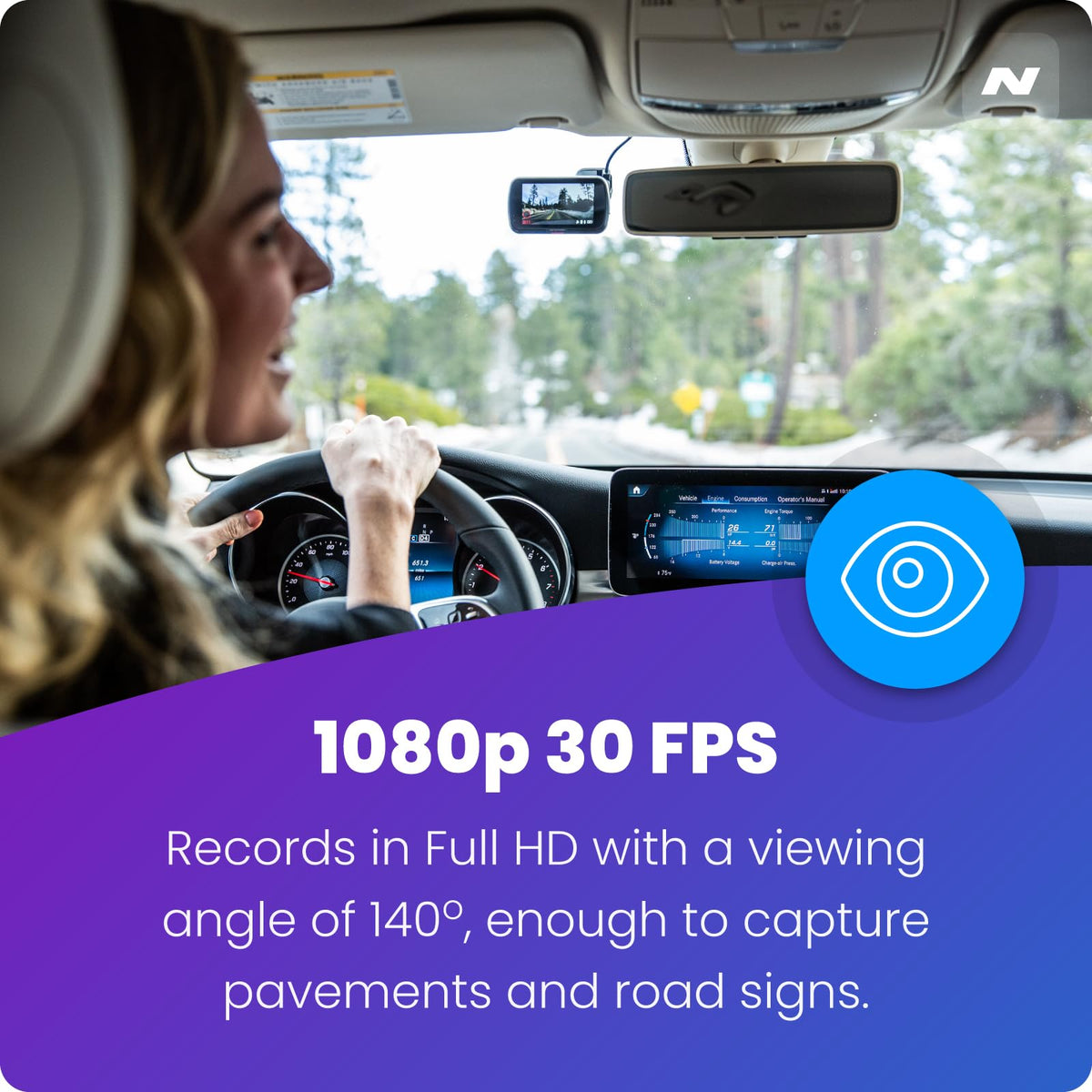 Nextbase 222 loop records continuously by overwriting oldest footage