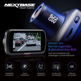 Nextbase 622GW rear 1080p footage provides dual-angle evidence