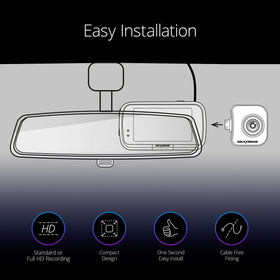 Nextbase Series 2 add-on no extra wiring required for clean setup