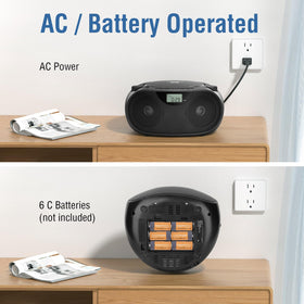 Nextron battery compartment open showing portable, cordless use benefit