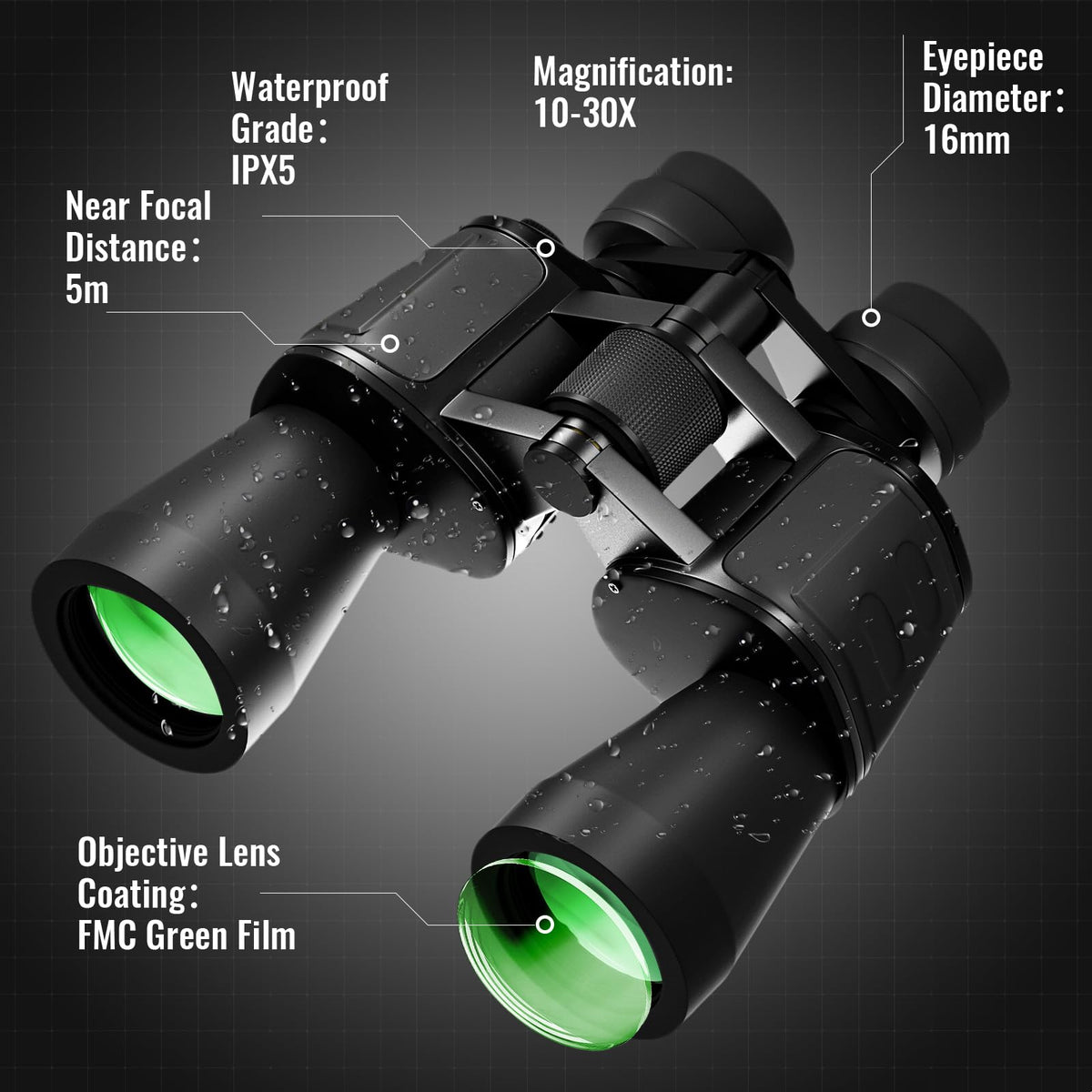 NEYLANG binoculars in use birdwatching with clear subject tracking