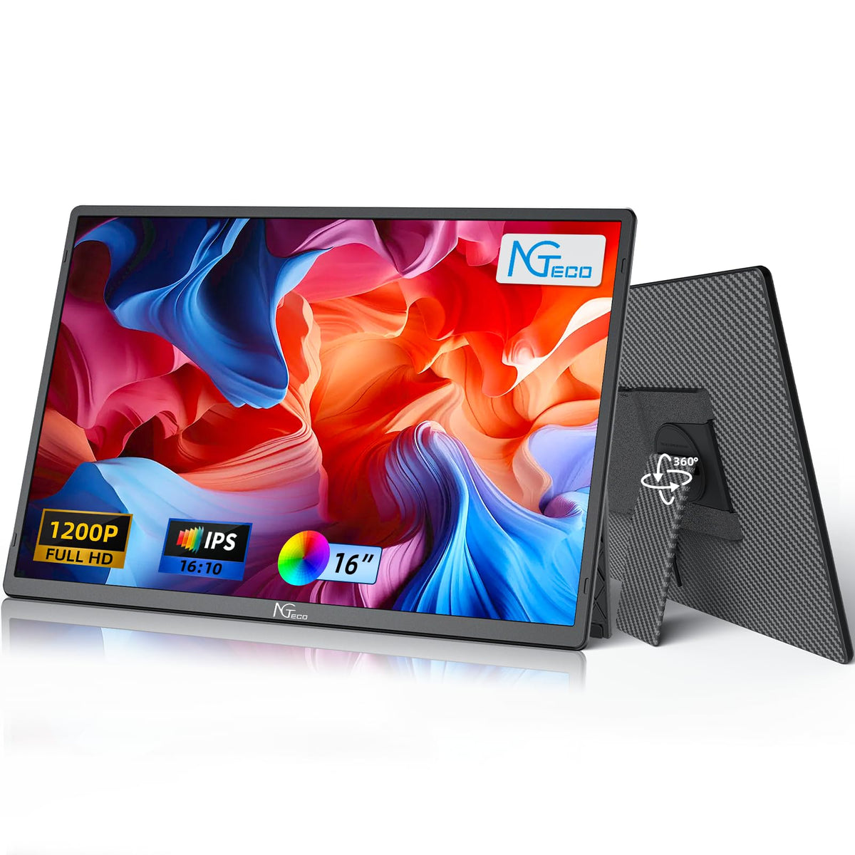 NGTeco built-in speakers provide clear audio during gaming or calls