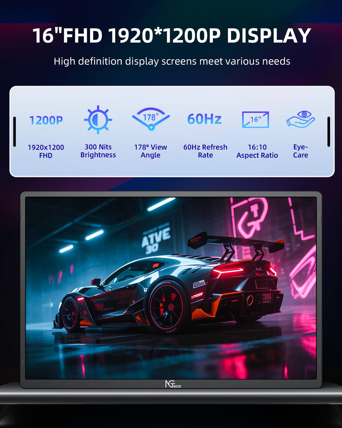 NGTeco dual-screen workstation setup boosts on-the-go productivity