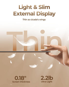 NGTeco S8 Pro 14-inch display delivering sharp clarity for documents
